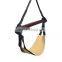 Hanging Chaise Lounge Chair Arc Stand Air Porch Swing Hammock Canopy (Beige)