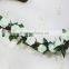 Top quality artificial flower garland for wedding dec