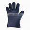 silicone oven glove with fingers , microwave oven silicone gloves , silcone bbq glove