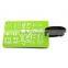 Customized Logo Promotional Silicone/pvc Luggage Tag Name Tag for Travel
