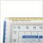 Kearing brand Flexible Aviation Square Ruler for pilot and flight student