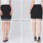 summer ladies custom high quality black office formal wear skirts