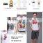 Cheap 100% cotton custom logo sublimation printed t shirt