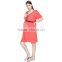 OEM red cotton maternity sleepwear dresses cheap maternity sleepwear