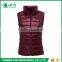 Latest Fashion Multi Color Keep Warm Women Winter Duck Down Vest for Sale