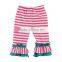 2015 Wholesale Children's Boutique Clothes Girls Ruffle Pants Baby Leggings