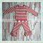 2017 New style christmas pajamas stripe classic design children pajamas