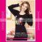 Latest 2014 fashion women thermal cotton underwear with cute photo printing