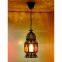 Flush Mount 1 Light Classical Droplight Restoring Ancient Ways Antique Brass Spray Lacquer Glass Metal