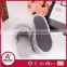 hot selling nice and warm grey heart point fashion slippers