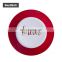 custom logo China factory direclty supply 8" Plate w/ Red Edge P8H-08R