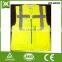 Factory made polyester traffic work road safety security custom pockets vest