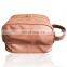 Hot Sale Leather Wash Bag High Capacity Genuine Leather Travel Pouch Men Washing Toiletry Bag