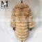 2017 New Latest Design Woman Warm Coat High Grade Fox Fur Coat Parka