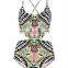 Sex Women Photo Africa Printing Bikini, Wholesale Summer Swimwear