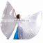 BestDance Egyptian Egypt Belly Dance bifurcate open on the back Isis Wings with two sticks