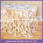 TS017T indian wedding table decorations wedding table skirts party and wedding decoration curly willow table skirting