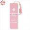 Beat quality custom souvenir stainless steel bookmark