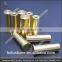 OEM golf brass vent tip plug taper tip weight brass weight with hole through