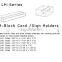 Clear acrylic slot block,acrylic block sign holder
