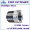 High quality quick coupler 1/2 female to 3/8 male thread adapters SUS304 stainless steel straight hydraulic fittings tube