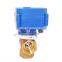 Water Treatment Operation Electric Control 3 Way DC 12 Volt Three Way Water  Shut Off Ball Mixing Valve