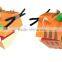 kids animal education toy plush hand puppet