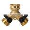 Brass Two Ways Hose Shut-Off Valves