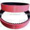 240L 38mm  belt  Suction Belt with Red Rubber coated