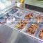 Fully automatic food  Meat Thermoforming vacuum skin packaging machine
