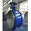Butt weld eccentric butterfly valve / metal sealing, BW connection