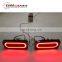 G class w463 rear lights with black flow running LED fit for G350 G400 G500 G55 G63 G65 G800 G700 G900 taillights