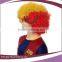 cheap Spain football sports fans wigs /party wig /crazy wig
