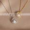 925 sterling silver aaa real natural genuine fresh water freshwater single pearl necklace chain pendant jewelry pearl necklace
