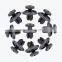 100 Pcs Bumper Fender Car Clips Fasteners for Honda 91512-SM4-003 Nylon Fastener Clips
