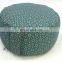 Zafu Meditation Cushion Made In Dyed Cotton Canvas Fabric Buckwheat Hull Filled Non Plated