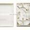 2core FTTH Fiber Optic Face Box/FTTH Fiber Optic Face Plate 2 port fiber face box
