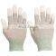 Good Price Nylon PU Finger ESD Coating Gloves Top Fit Working Gloves