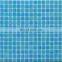 cheap price bathroom or swimming pool decoration glass mosaic customized color iridescent 3d mosaics tiles