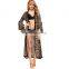 Sexy plus size leopard print nightgown robe Plus Size Women's Sleepwear womens sexy underwear