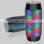 2015 new Pulse Portable Wireless Bluetooth Speaker Colorful 360 LED lights Support NFC U-disck and TF card