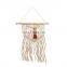 K&B woven raffia wall hanging decoration home decor macrame tapestry raffia hanging decoration