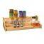 Spice Rack Kitchen Cabinet Organizer- 3 Tier Bamboo Expandable Display Shelf Spice Rack