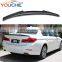 M4 style carbon fiber rear trunk wing spoiler for BMW 5 series G30 2017-2019