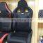 JBR 1076 Series Black PVC Adjustable With Sliders Universal Automobile Car Use SIM Racing Seats