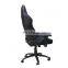 Black PVC racing style no hole gaming chair