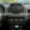 For 2010-2015 Compass Car Radio Frame Mount Trim Kit With Power Cable