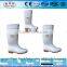 white color rain boots /cheap pvc rain boots for food