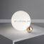 Nordic Style Home Decorative Desk Light LED Bedroom Reading Iron Glass Gold Table Lamp