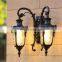 Top Quality Black Bronze Exterior Luxury Design Outdoor Waterproof Wall Lamps For Decoration Garden Porch Lights